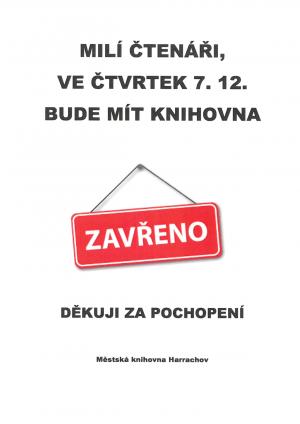 Aktuality z Městské knihovny Harrachov